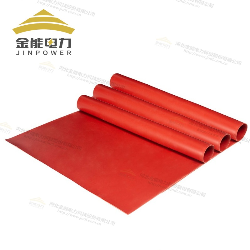 環(huán)保型3-12mm紅色平面絕緣膠墊